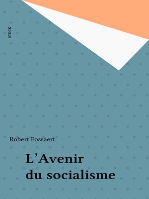 cover image of L'Avenir du socialisme